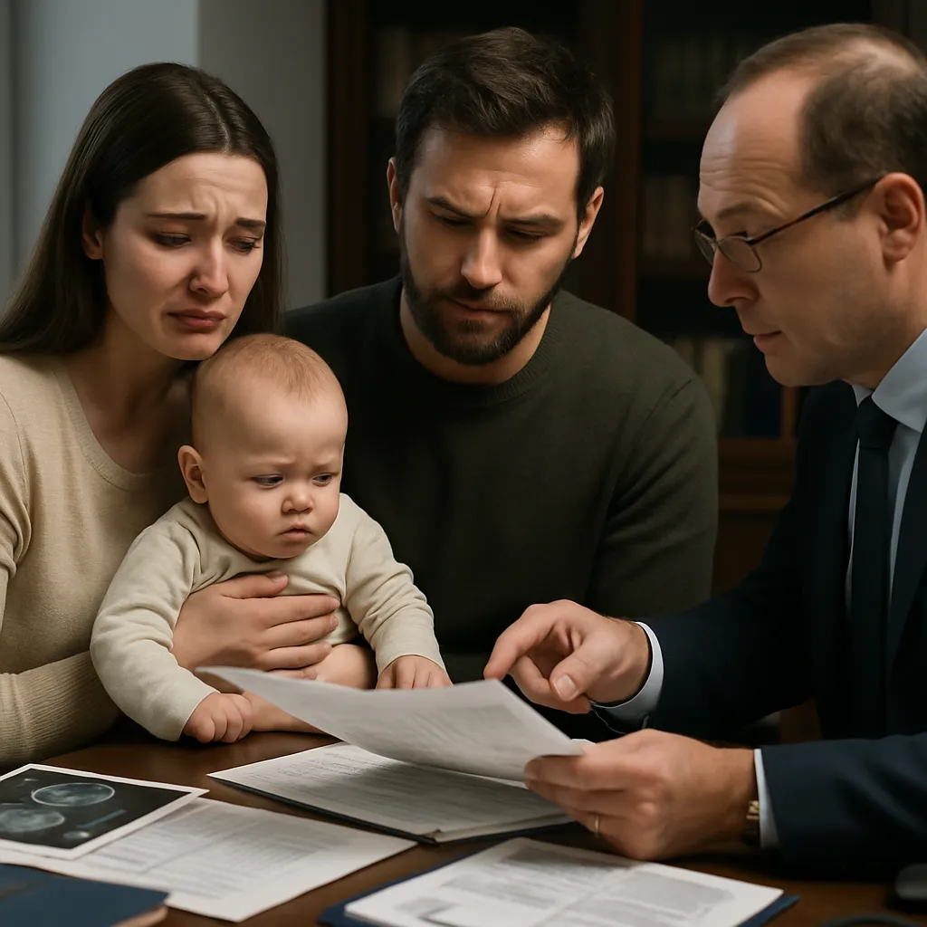 ¿Los hermanos del bebé afectado pueden reclamar daño moral?