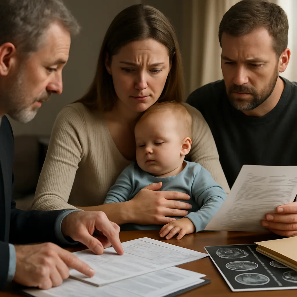 ¿Qué indemnización corresponde legalmente por muerte del bebé?